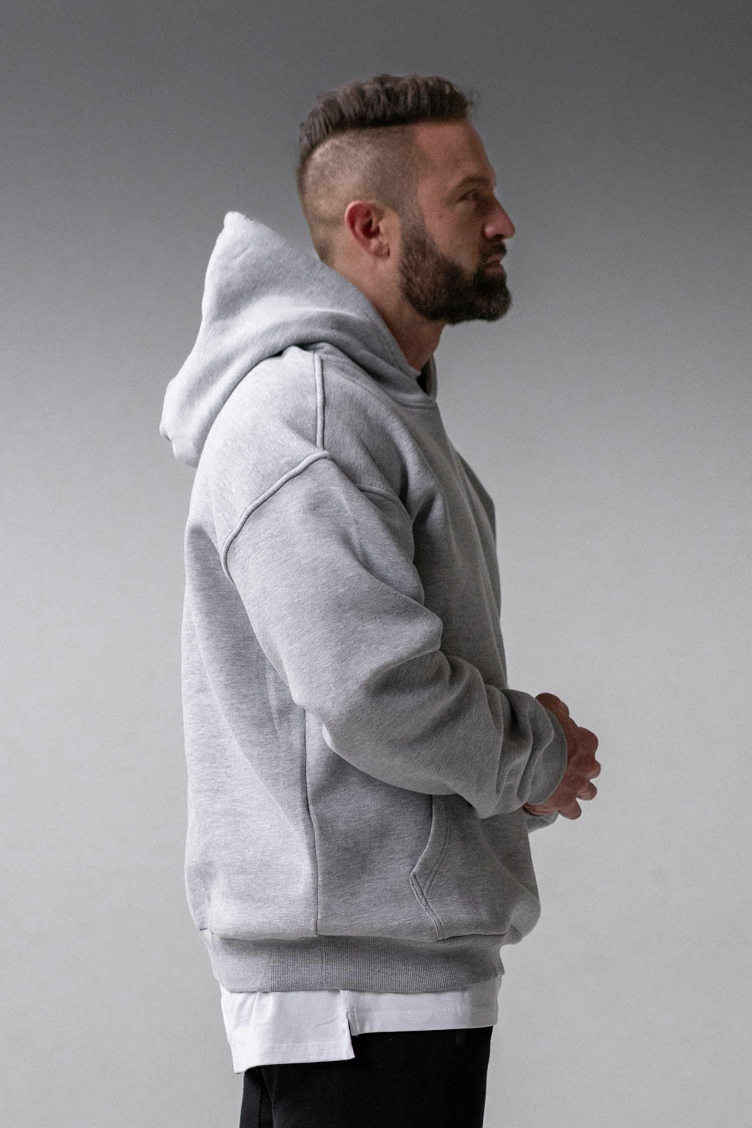 Oversized Hoodie Heather Gray