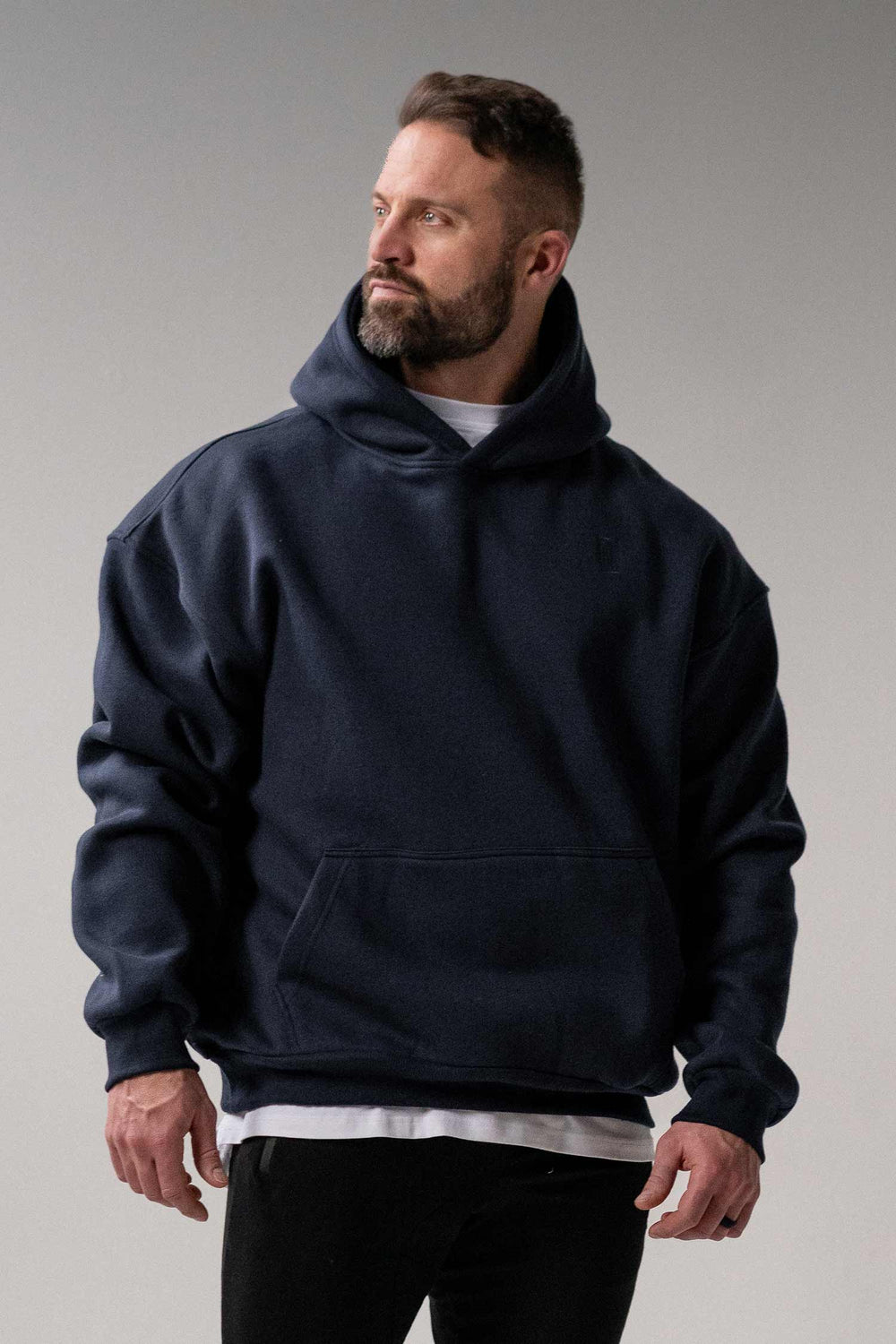 Oversized Hoodie Navy