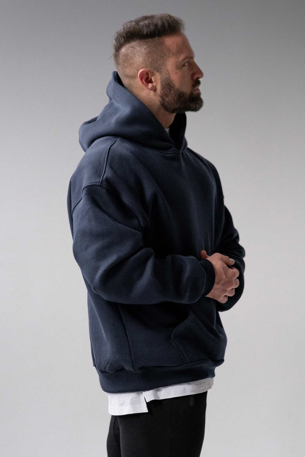 Oversized Hoodie Navy