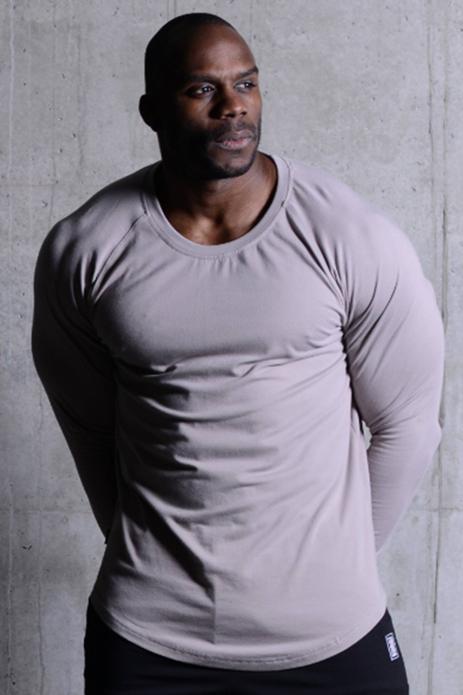 Scoop Long Sleeve Opal Gray