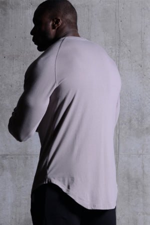 Scoop Long Sleeve Opal Gray