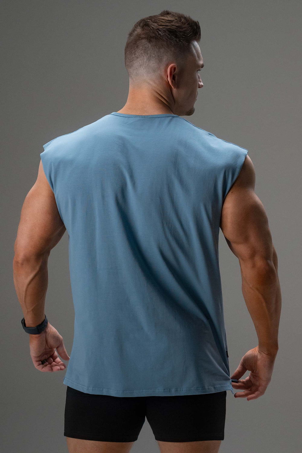 Signature Shoulder Tee Arctic