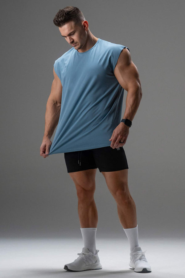 Signature Shoulder Tee Arctic