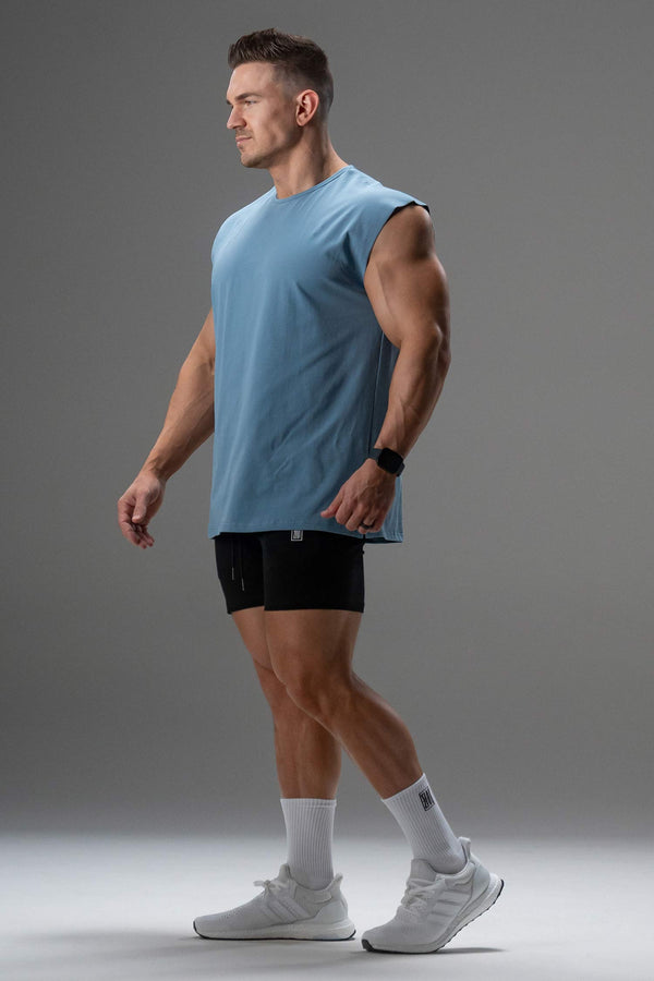 Signature Shoulder Tee Arctic