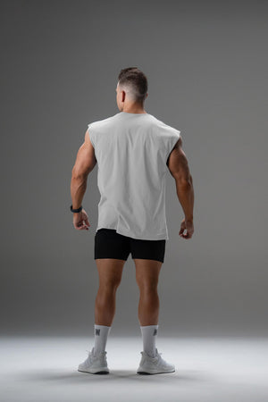 Signature Shoulder Tee White