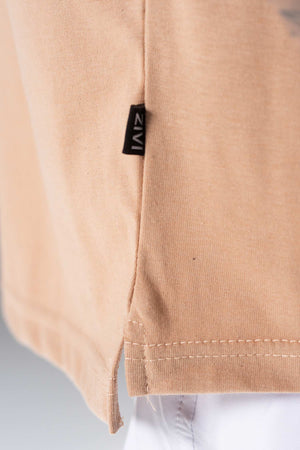 Oversized Shoulder Tee Oat