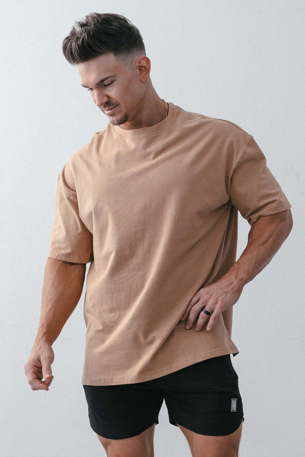 Oversized Tee Almond