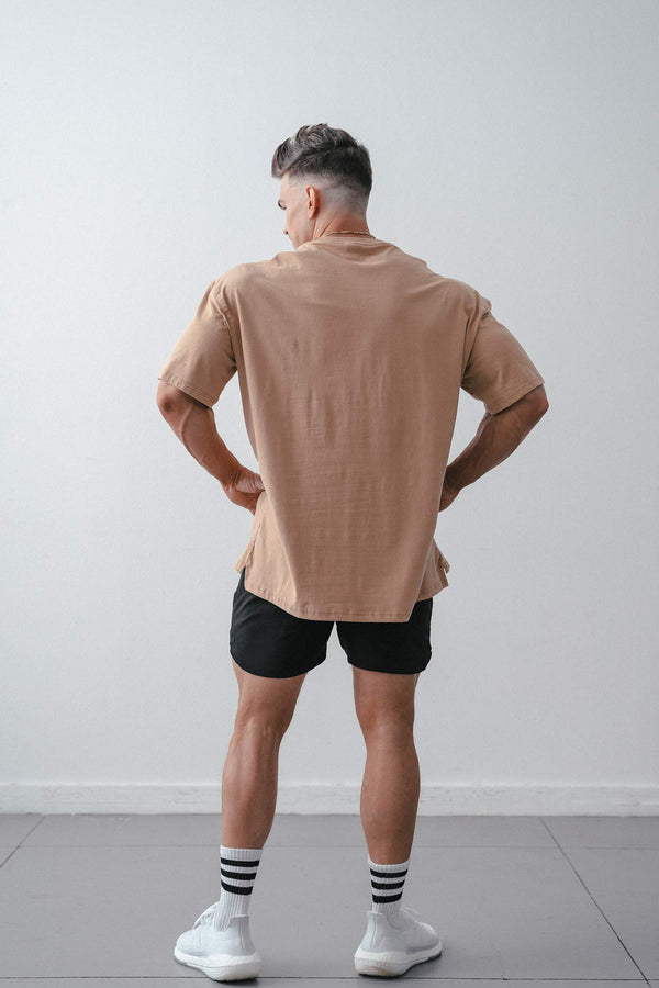 Oversized Tee Almond