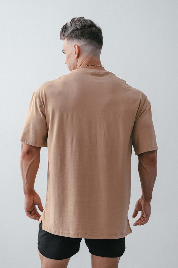 Oversized Tee Almond