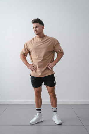Oversized Tee Almond