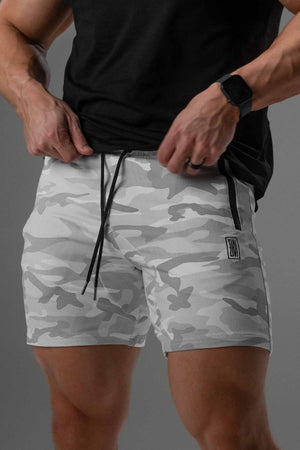 Performance Shorts White Camo