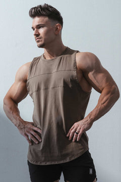 Panel Tank Khaki Green