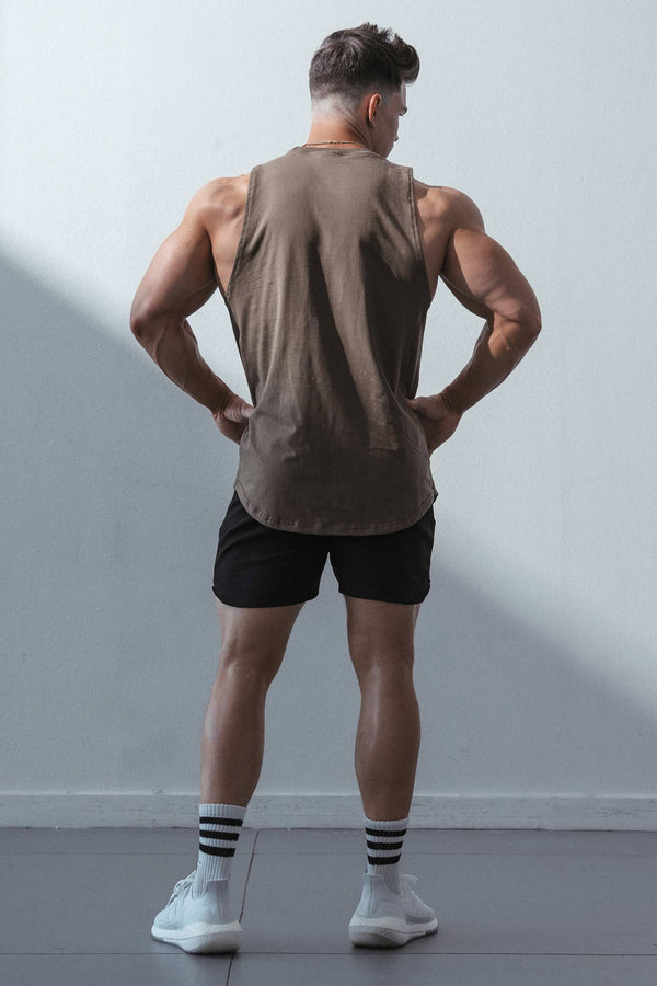 Panel Tank Khaki Green