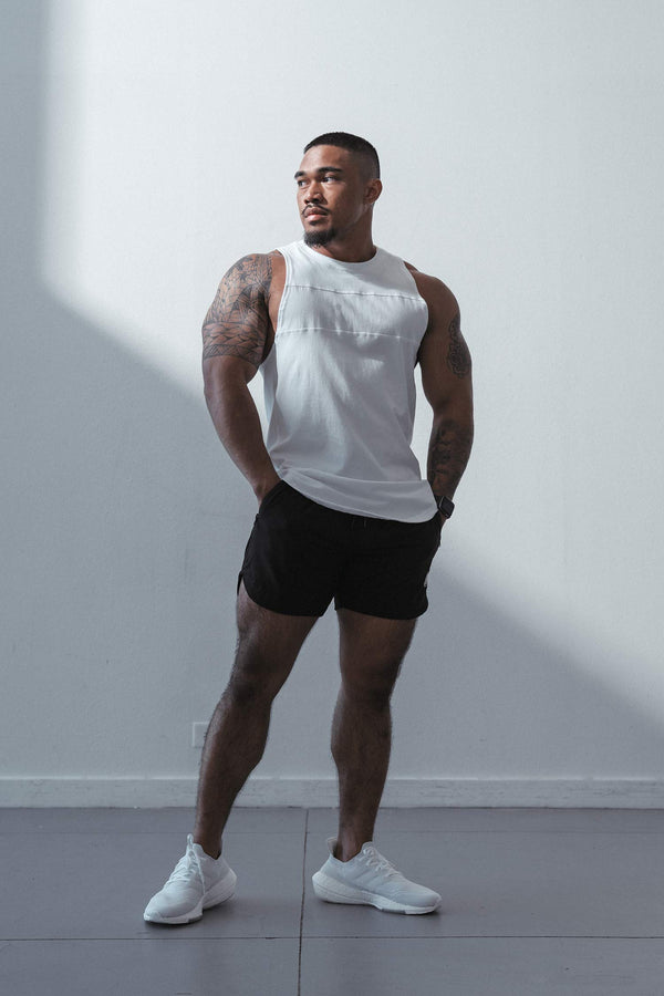 Panel Tank White