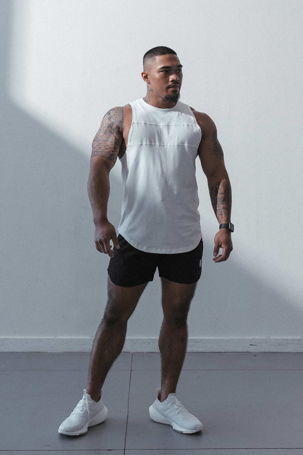 Panel Tank White