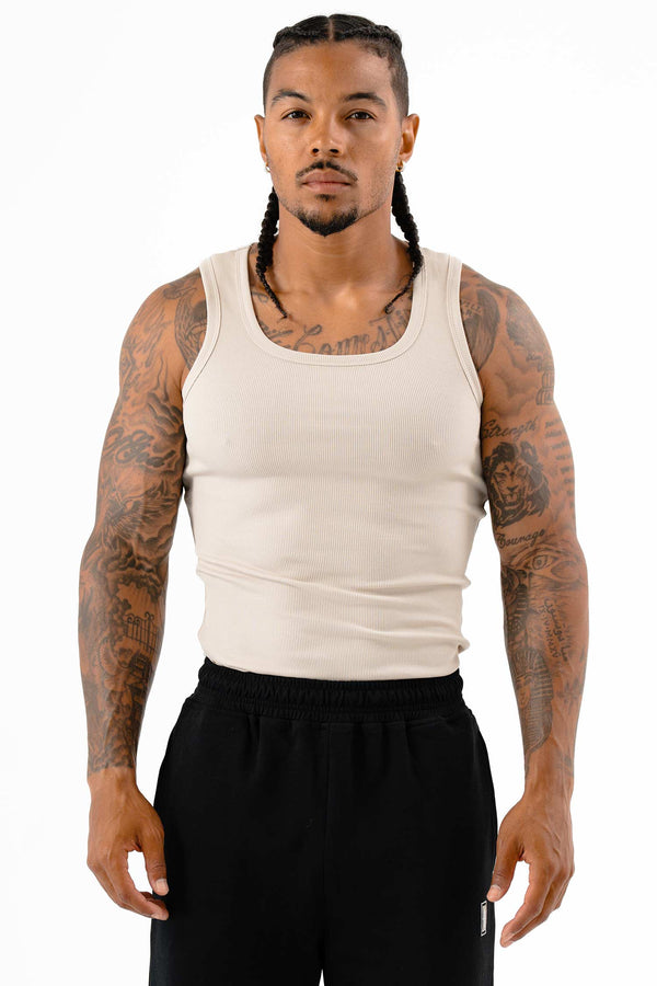 Ribbed Tank Clay