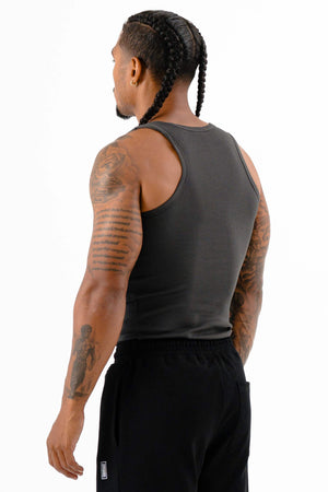 Ribbed Tank Coal