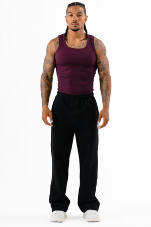 Ribbed Tank Merlot