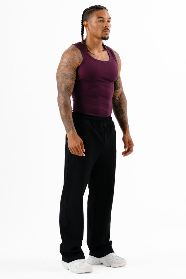 Ribbed Tank Merlot