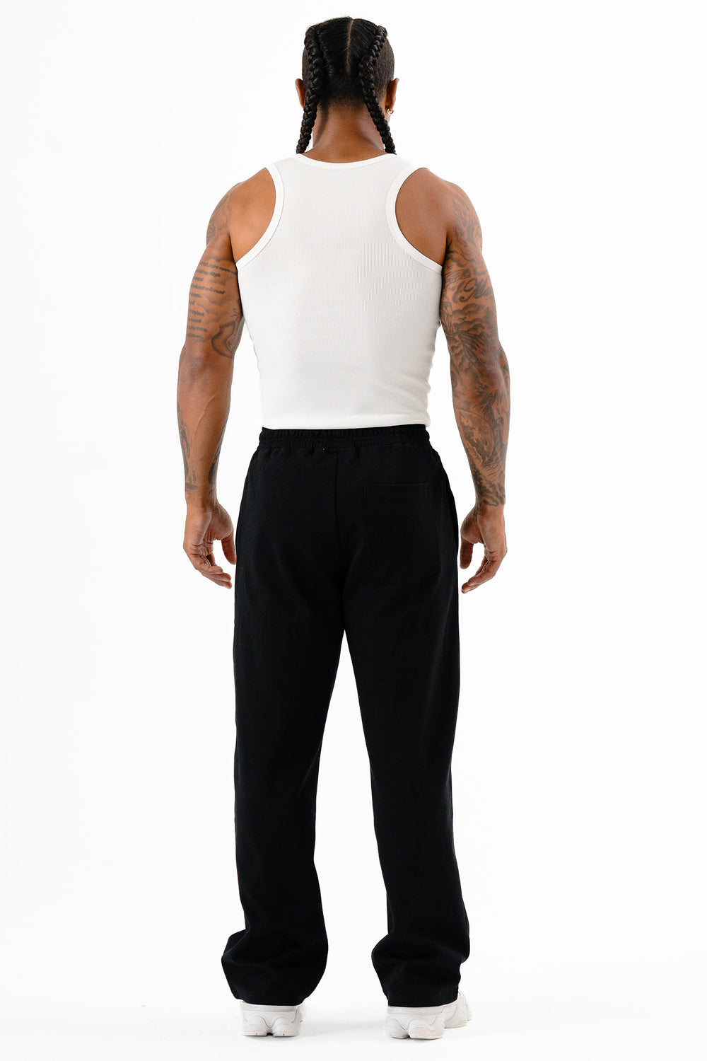 Ribbed Tank White