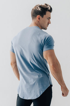 Curved Scoop Hem Tee Arctic