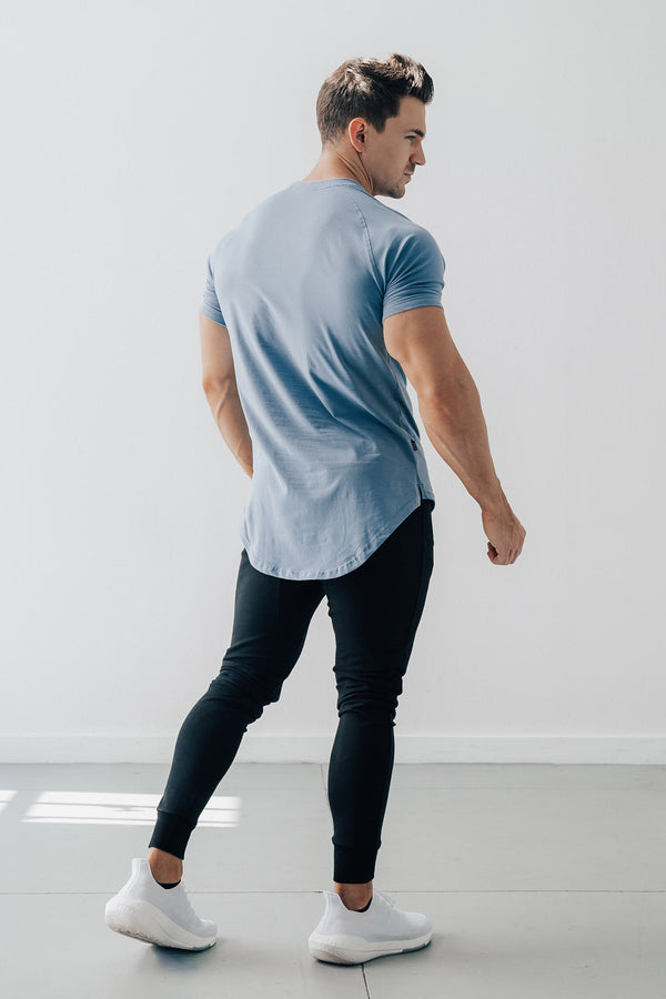 Curved Scoop Hem Tee Arctic