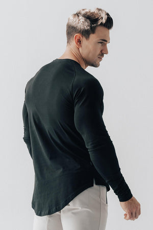 Scoop Long Sleeve Black