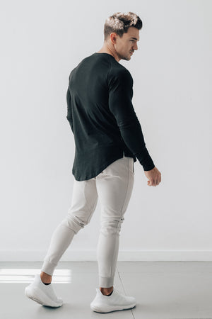 Scoop Long Sleeve Black