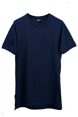 Straight Hem Tee Navy