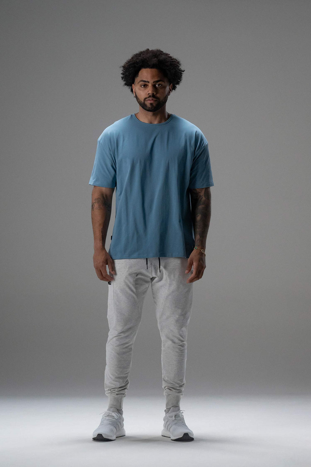 Signature Oversized Tee Arctic
