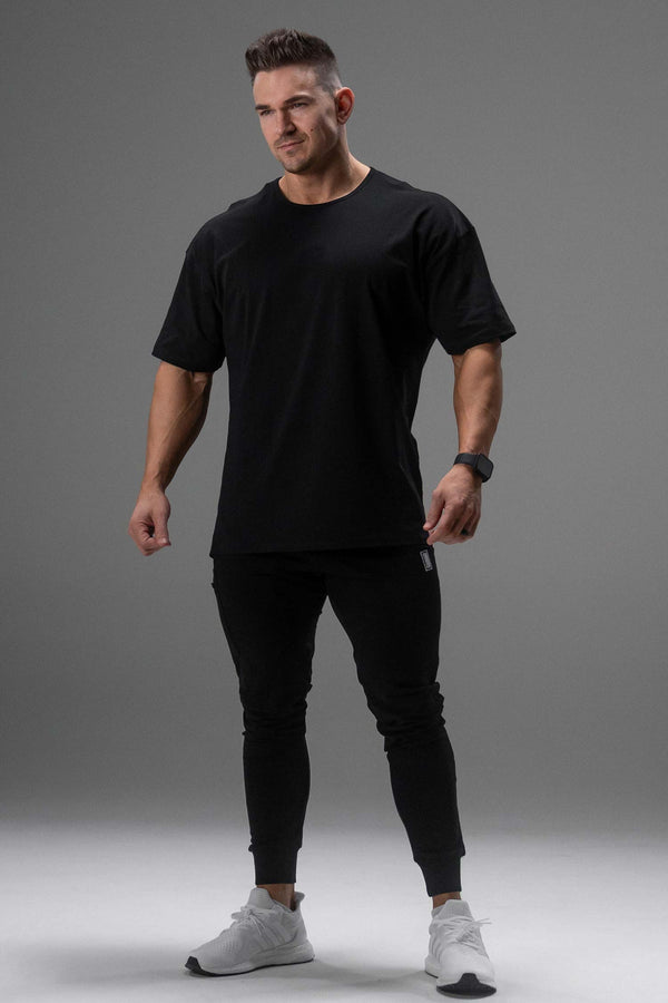 Signature Oversized Tee Black