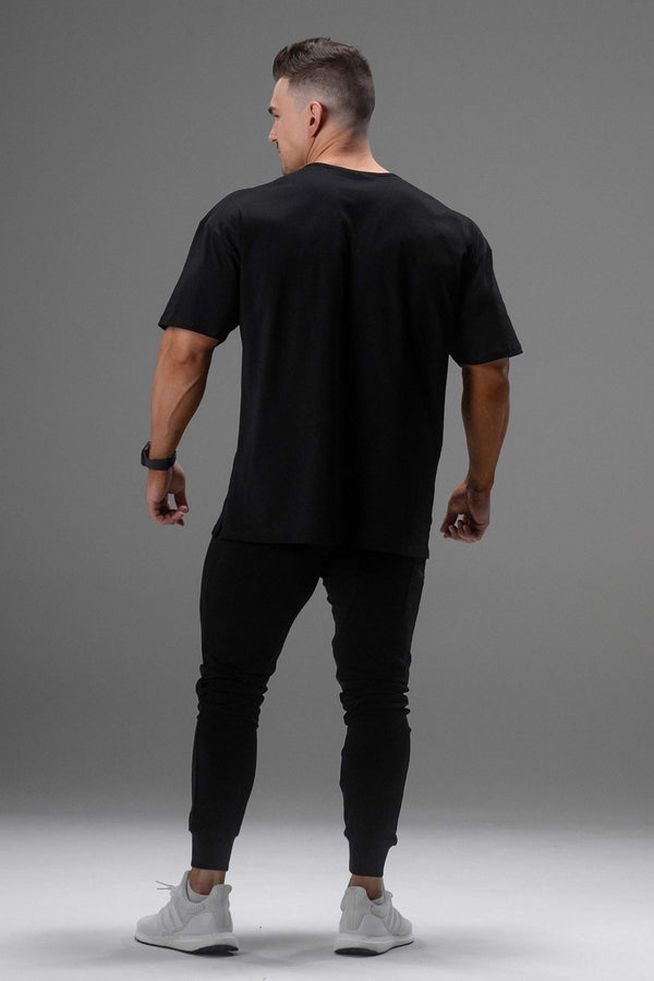 Signature Oversized Tee Black
