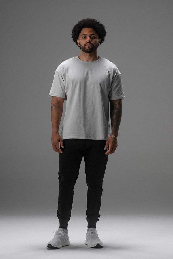 Signature Oversized Tee Concrete