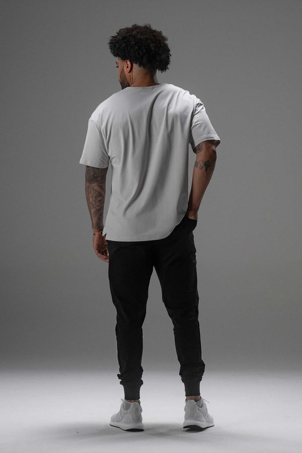 Signature Oversized Tee Concrete