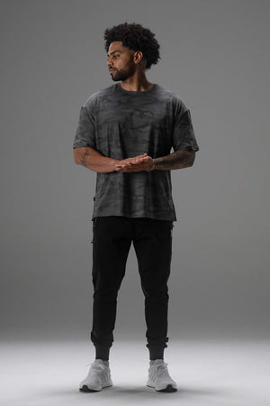 Signature Oversized Tee Dark Camo
