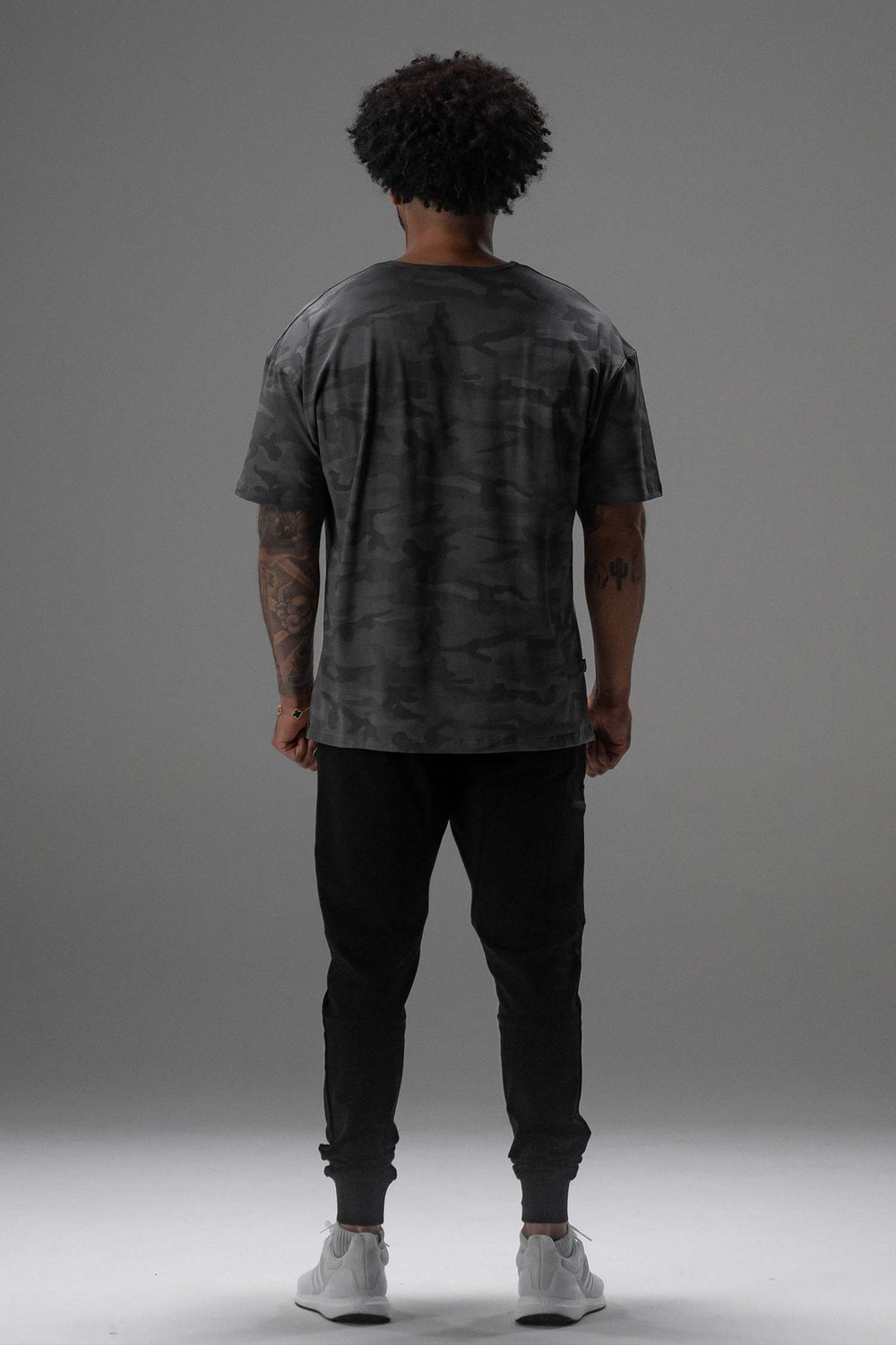 Signature Oversized Tee Dark Camo