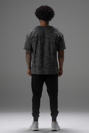 Signature Oversized Tee Dark Camo