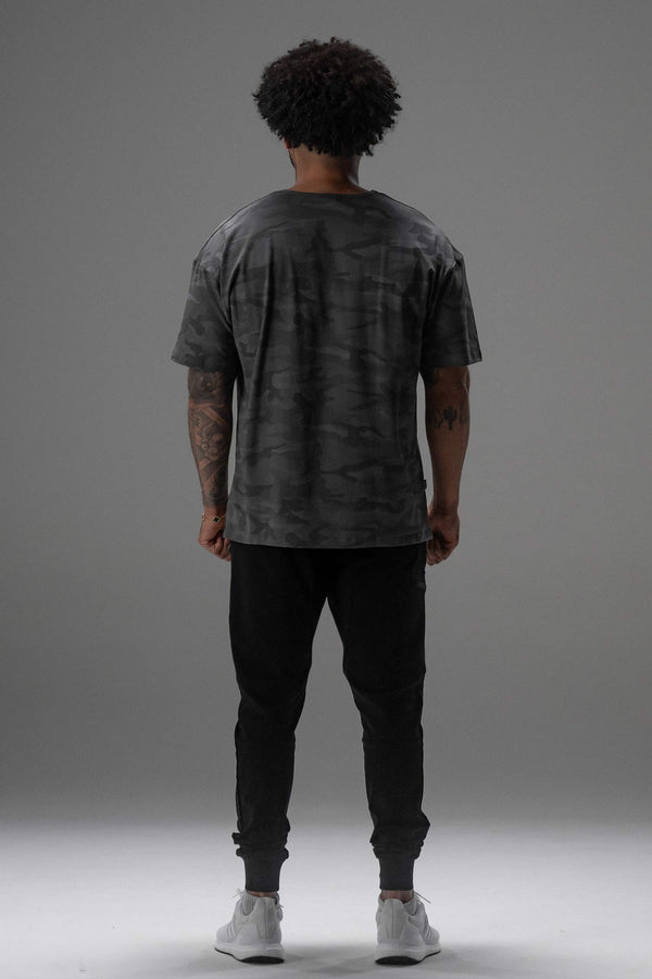Signature Oversized Tee Dark Camo