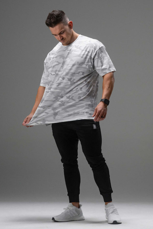 Signature Oversized Tee White Camo