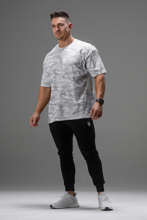 Signature Oversized Tee White Camo