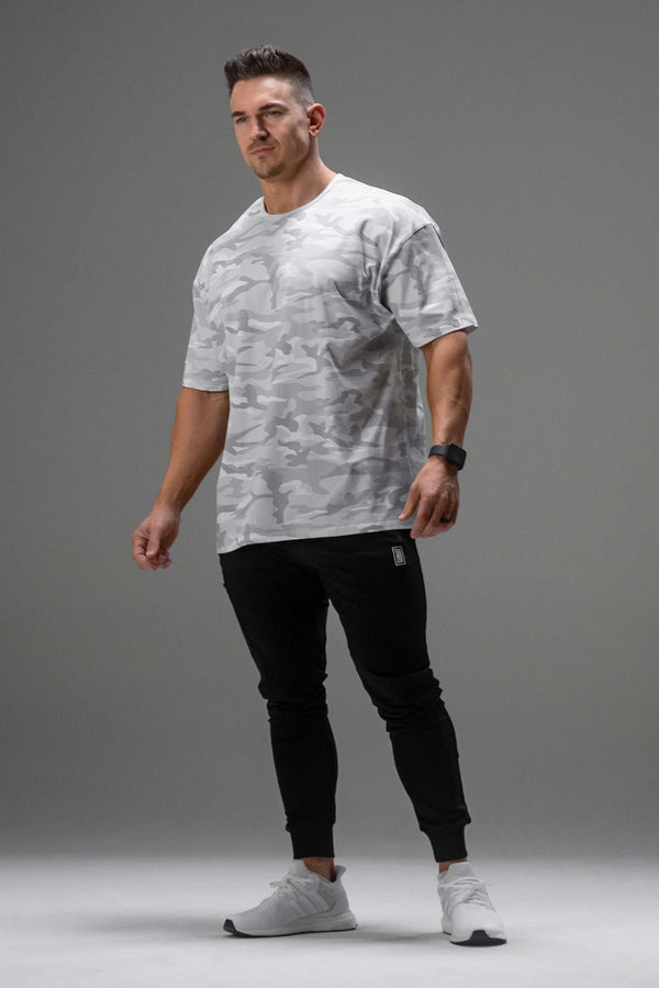 Signature Oversized Tee White Camo