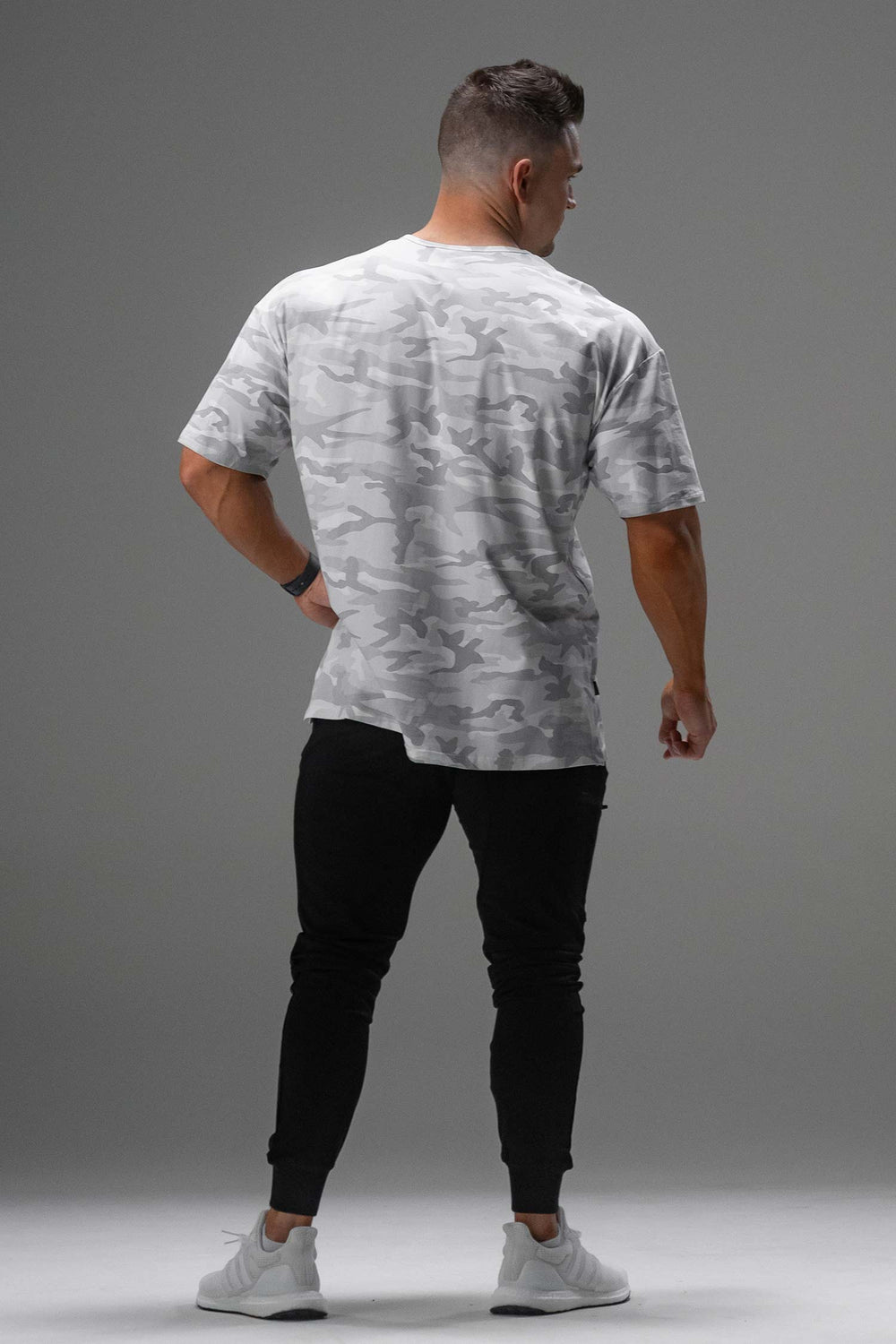 Signature Oversized Tee White Camo