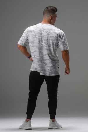 Signature Oversized Tee White Camo
