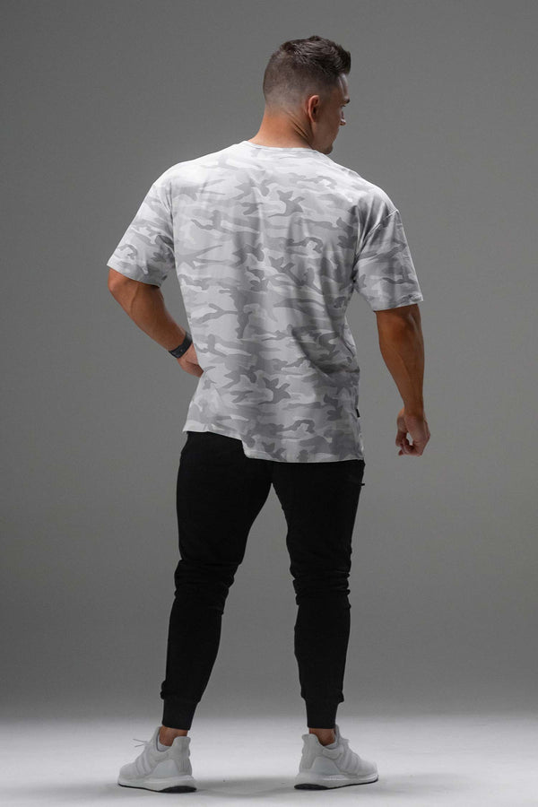 Signature Oversized Tee White Camo