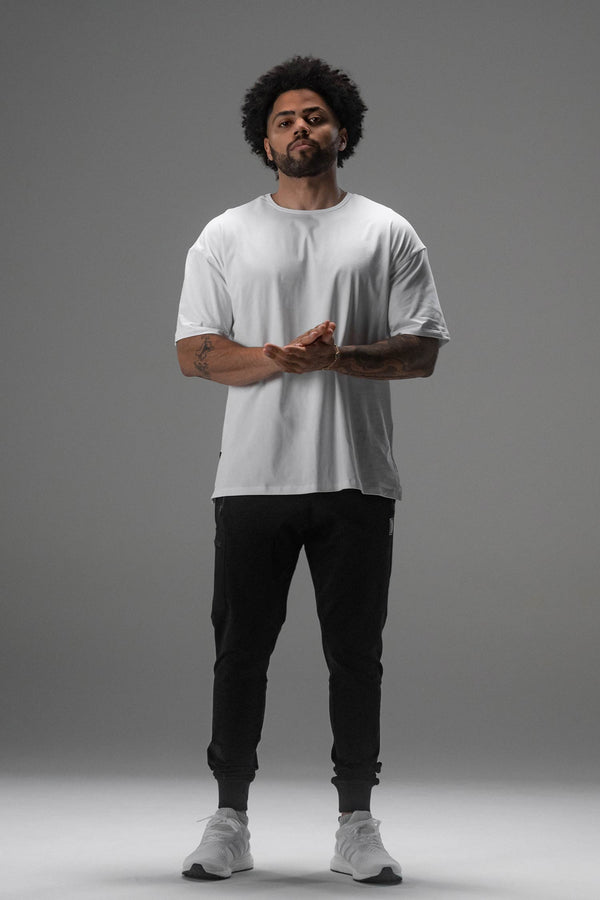 Signature Oversized Tee White
