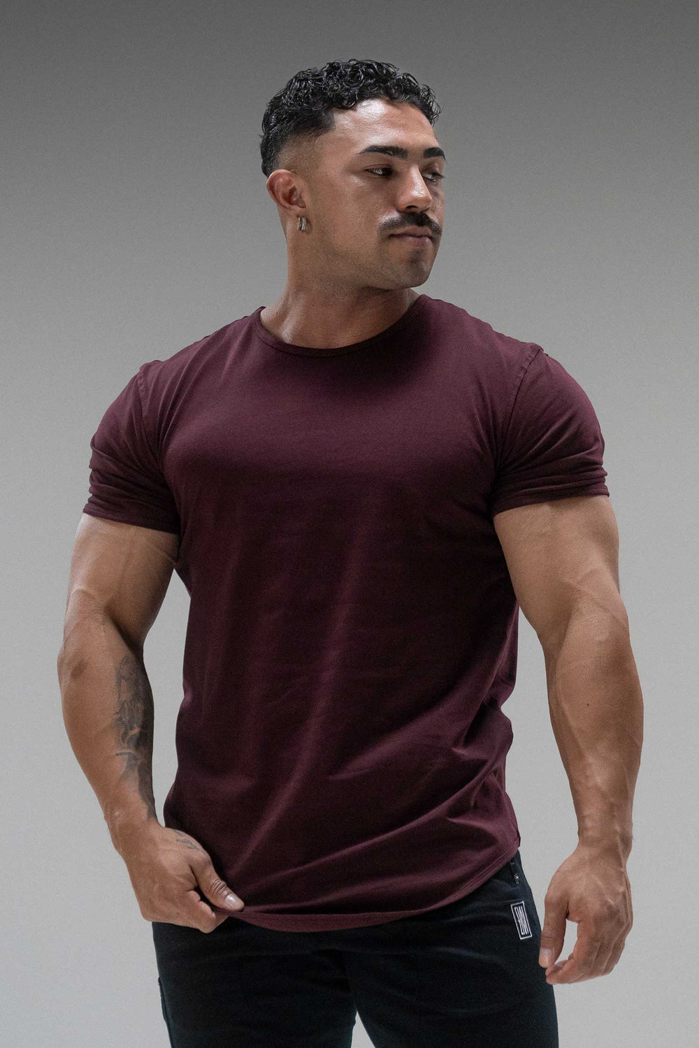 Signature Tee Merlot