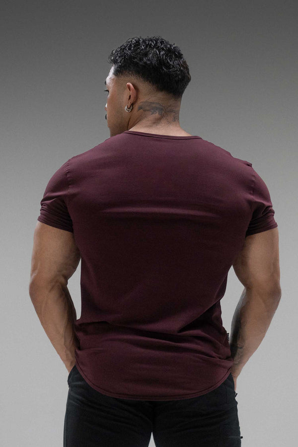 Signature Tee Merlot