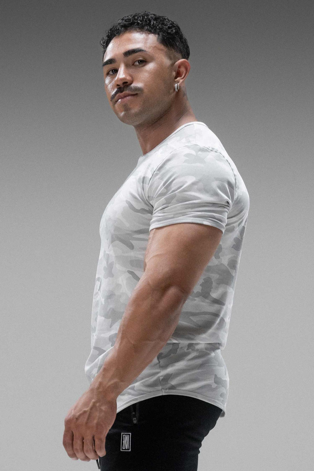 Signature Tee White Camo