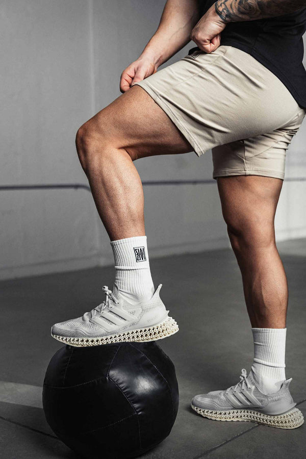 Signature Crew Socks (3 PAIR) - White