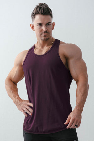 Blaze Stringer Tank Merlot